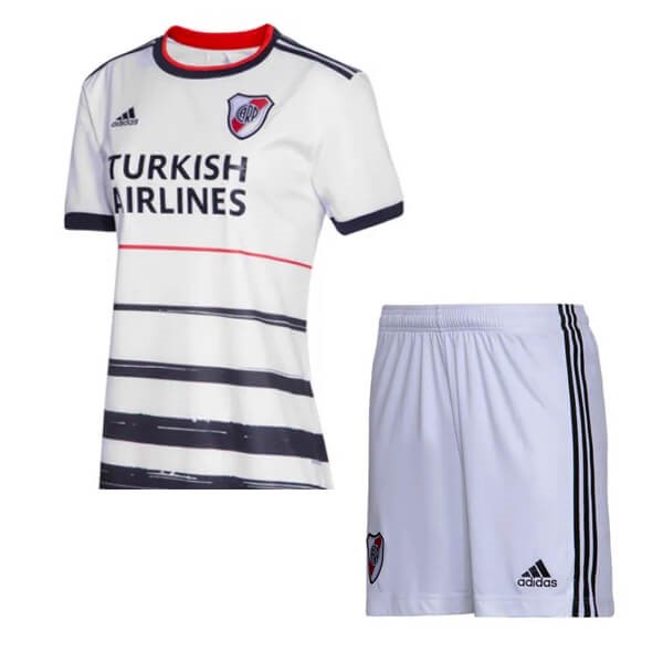 Camiseta River Plate Replica Tercera Ropa Niños 2019/20 Blanco